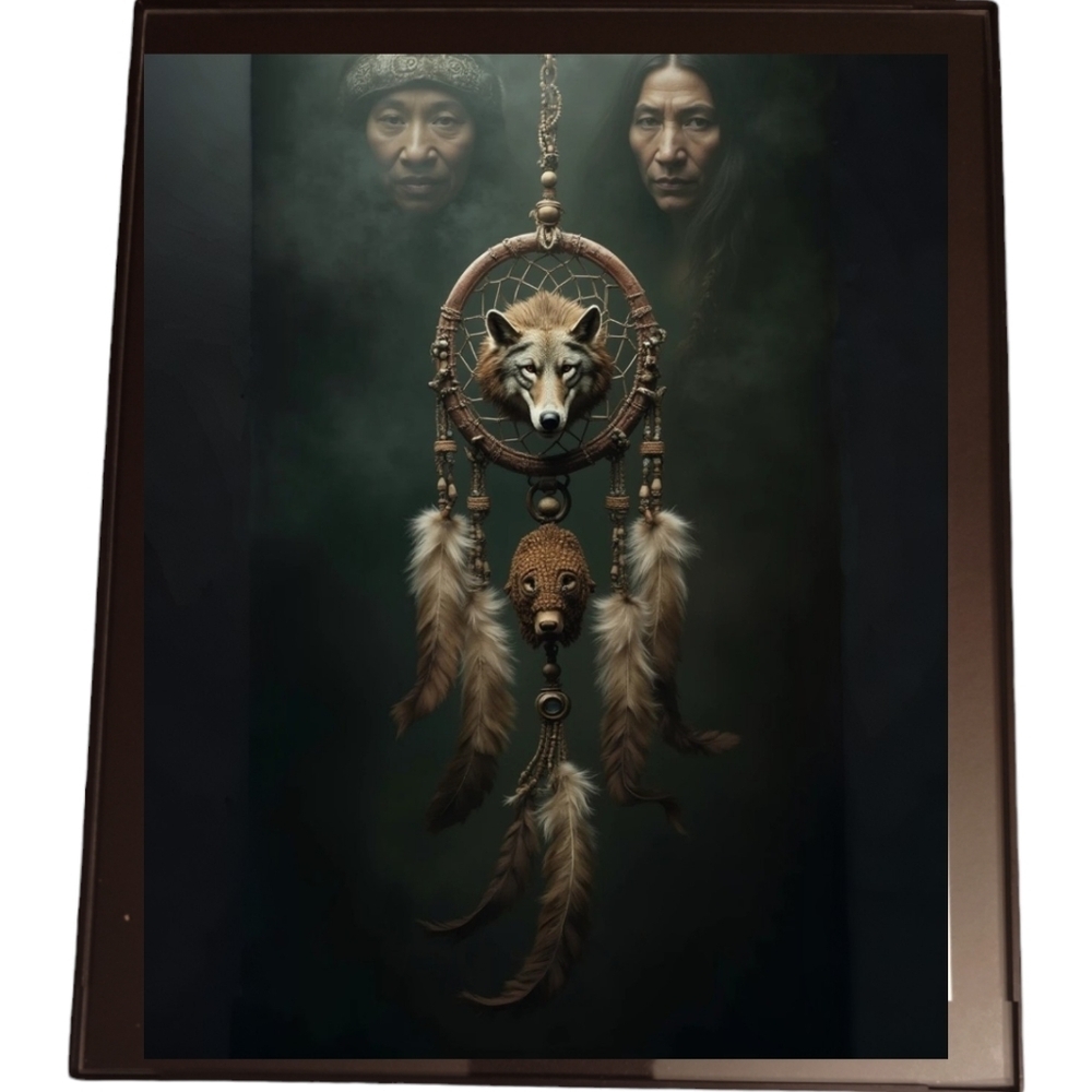 Dreamcatcher In A Frame 8x10 AI Print